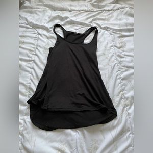 Black sports tank top - S
